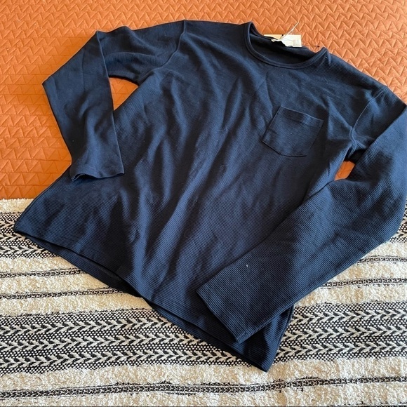 NWT hedge never loose ribknit pocketfront pullover - Picture 1 of 3